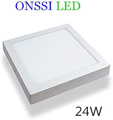 lampara techo led cuadrada