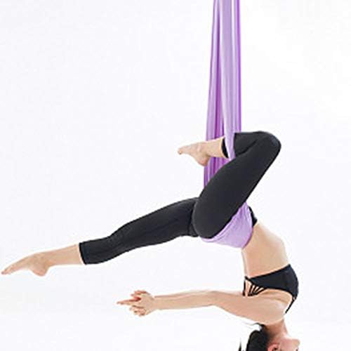 SinceY Aerial Yoga Swing Yoga Strong Trapeze Yoga Kit, Air Yoga Hammock Yoga Sling/Inversion Anti-Gravity Yoga Swing Kit (Max 300KG) For Gym Home Fitness Load With Storage Bag