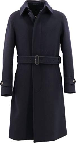 Grenfell グレンフェル メンズ ウール ステンカラー ベルテッドコート Kilburn キルバーン 273 78 ネイビー Clorela Com