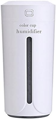 Car Humidifier - Azmall Mist USB Aroma Diffuser Car Humidifier Ultrasonic Humidifier Air Filter Freshener 7 Color Mood Light For Home/Office/Car - White