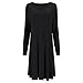 Tandisk Women's Long Sleeve Casual Loose T-Shirt Dress