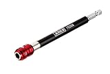 ARES 70206-6-Inch Quick Release Bit Holder - Works With All 1/4-Inch Drive Bits - Quick Release Mechanism Makes Changing Bits a Breeze