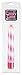 California Exotics Waterproof Candy Cane Vibrator, Pink, 7