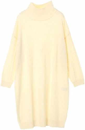 Amazon アースミュージック エコロジー Earth Music Ecology アースミュージックアンドエコロジー 袖ケーブル ニットワンピース アイボリー F ワンピース チュニック 通販