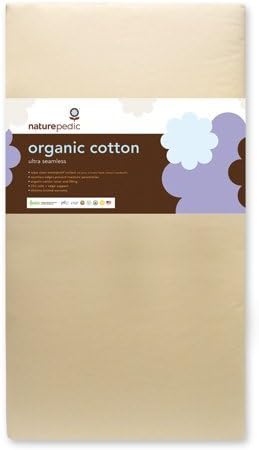 Naturepedic Organic Cotton Ultra 252 Seamless in Natural by Naturepedic Organic Mattresses