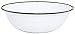 Home Enamelware Medium Basin, 8 quart, Vintage White/Black (Single)