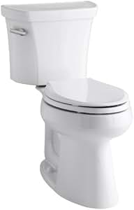 Kohler K-3889-0 Highline Comfort Height 1.28 gpf Toilet ...