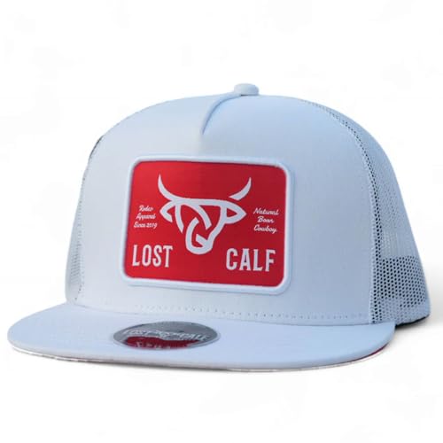 Lost Calf Flat Plate White RED