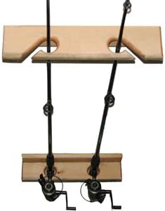 Del Sol Racks FRWC2 Fishing Rod Storage Rack 2 Space Vertical