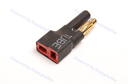 Pack(5) 4MM Bullet Connector to Female T-Plug Adapter for RC Turnigy Zippy HXT
