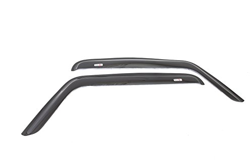 Rugged Ridge 11351.11 Smoked Acrylic Front Window Rain Deflector