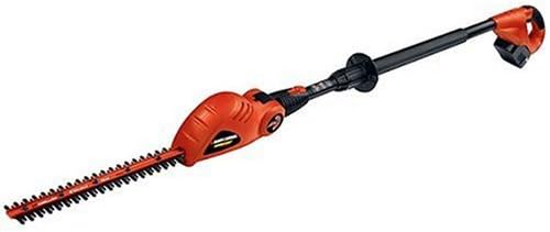 black and decker cordless pole hedge trimmer