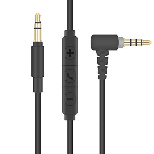 Buy LearSoon Replacement Headphone Cable Extension Cords inLine Mic