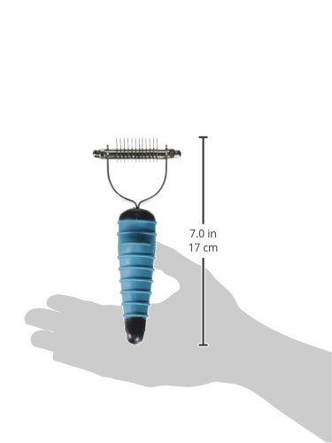 Master Grooming Tools Stripping Tools - Contoured Stripping Tools for Dog Grooming - 12-Blade Style, 6½"