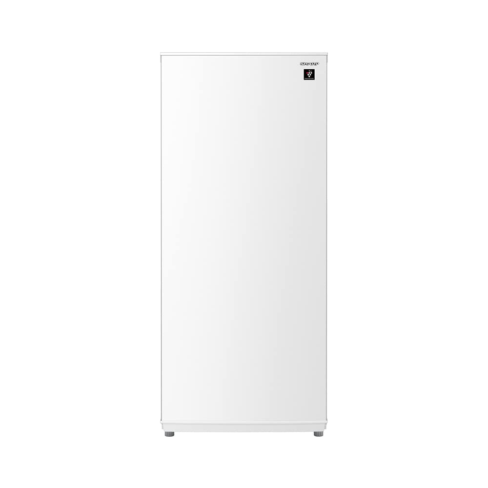 シャープ 冷凍庫 つけかえどっちもドア FJ-HF13H-W プラズマクラスター 冷凍冷蔵切り替えモード付 5段フリーザー white商品画像