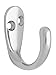 Liberty Hardware B59103Z-CHR-C Single Prong Robe Hook, Polished Chrome