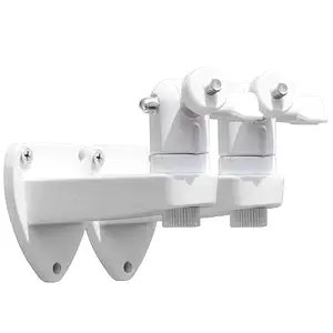 Sovmiku T3 1/4-inch Male Mount Bracket, Indoor Outdoor, 360 Adjustable for Security Camera Solar Panel Action Camera Floodlight and Spotlight, Aluminum Alloy, Maximum load: 5kg (2 Pack White)