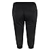 Chen Men's Casual Harem Training Jogger Sports Pants Shorts Running Sweatpants (US M(AsiaXL), Black)