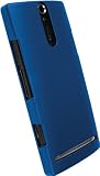 Krusell 89632 Color Cover Slim Case for Sony Xperia S - 1 Pack - Retail Packaging - Blue
