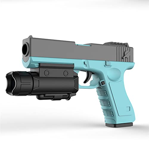 Automatic Toy Gun with Soft Bullets - 2 Shooting Modes Shell Ejecting ...