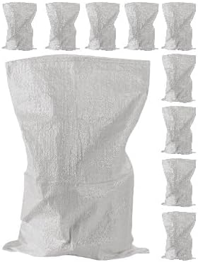 A&A SUPPLIES UK 10 x Strong Woven Rubble Builder Bags 50 x 80 cm