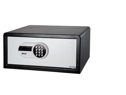 Ozone OES-HG-22 Persona Electronic Motorised Safe (Black and White)