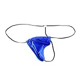 FORNY Mens Lingerie Panties G String Mini Sexy Bulge Adjustable Thongs Underwears (New 1)