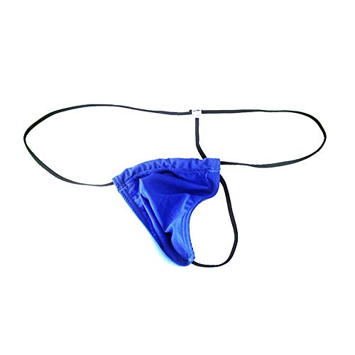 FORNY Mens Lingerie Panties G String Mini Sexy Bulge Adjustable Thongs Underwears (New 1)