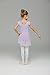 JEE.MDNMD.OO Girls' Flutter Sleeve Skirted Leotard