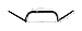 AlphaMoto Black 7/8 Ace Cafe Racer Clubman Handlebar Handle bars handlebars Bar End Mirrors Motorcycle CB XS KZ GS 550 650 750 850