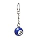 Femitu Billiard Ball Keychain Pool Keying 25mm (Pack of 16)