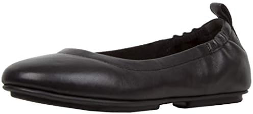 Fitflop Women's Allegro Closed Toe Ballet Flats, Black, UK