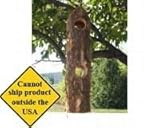 Songbird Essentials SESCS404 Suet Log without perches (Set of 1)