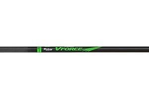Victory Archery VForce 0.245" 250/300/350/400/500/600 Spine Standard Diameter Carbon Hunting Arrow Shafts 12 Pack