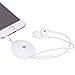 LENTION Earphone Holder / Headphone Keeper / Cable Turtle Organizer / Winder Case for iPhone, iPod, Samsung, Sony, MP4, Earbud And More (White)