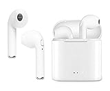 ZIION Premium Wireless Headphones Bluetooth V4.2 i7s TWS Earbuds, Noise Cancelling Sport Stereo Earphones for iOS and Android Phones