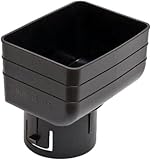 K-TEC GUTTER SUPPLY 3"x4"x3" Downspout Drainage