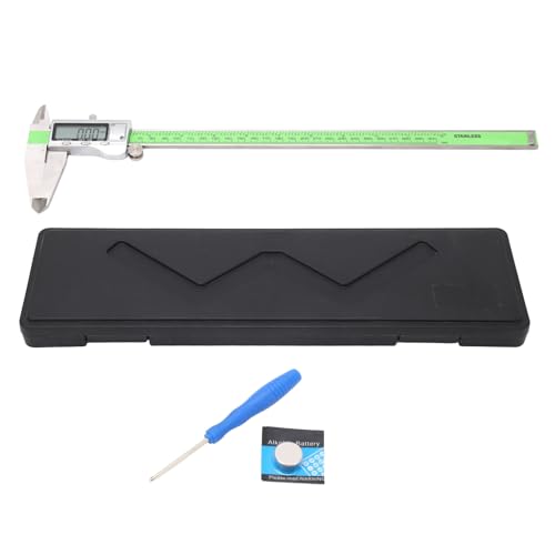 Digital Vernier Caliper 300mm, Vernier Calipers Metal Digital Electronic Digital Caliper Measuring Tool Stainless Steel Construction Electronic Ruler for Household, DIY