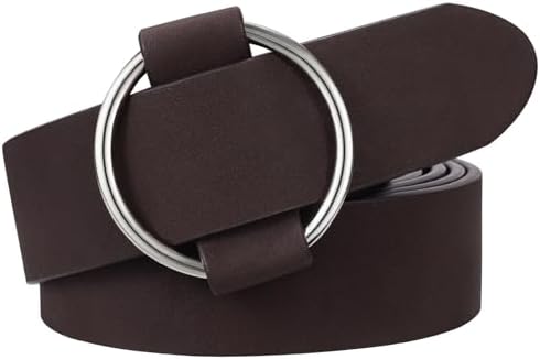 Genuine Italian Leather Belt for Women - 1 inch Wide, Made in France Handmade Italian Leather Women main image 2