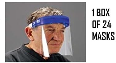 Full Face Shield Qty: 24 per Box