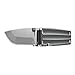 Gerber Pocket Square - Machined Aluminum Handle - EDC Pocket Knife [30-001363],silver