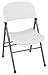 Cosco Resin Folding Chair with Molded Seat and Back White Speckle (4-Pack) primary