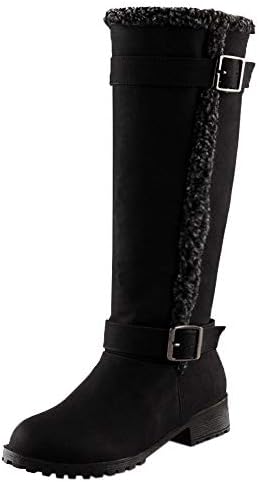 Women Winter Warm Snow Boot, Casual Knee High Boots Casual Comfortable Velvet Plush Boots