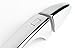Chrome Door Handle/Catch Molding Trim Covers 6pcs Set for 2012 2013 Hyundai Veloster - 1 Keyhole (Driver Side)
