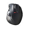 ELECOM-24GHz-Wireless-Thumb-operated-Trackball-Mouse-6-Button-Function-with-Smooth-Tracking-Precision-Optical-Gaming-Sensor-M-XT3DRBK Elecom Trackball Mouse 2.4GHz Wireless Thumb Control Sculpted Ergonomic Design 6-Button Function, Smooth Tracking…