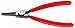KNIPEX External Snap Ring Pliers-Forged Tips, 5.75