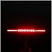 FMtoppeak 1pcs Carbon Fiber Brake Light Lamp Decoration Paper Sticker for Jeep Renegade Limited Latitude Trailhawk Longtitude 2015 up