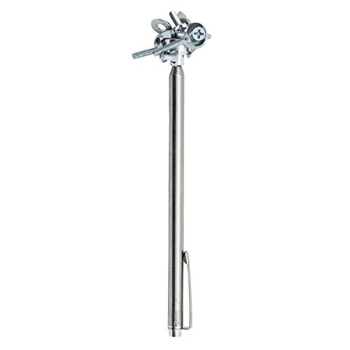 Ullman No. 19X Pocket Telescopic Magnetic Pick-Up Tool, 5-5/8" to 25-5/8" Extended Handle Length, 3 lbs Capacity