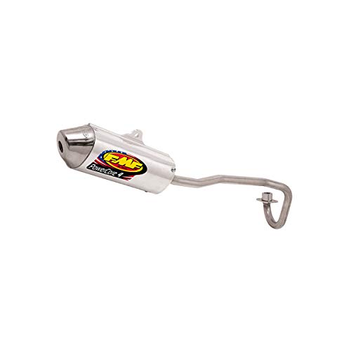13-18 HONDA CRF110F: FMF Powercore 4 Spark Arrestor Complete Exhaust With Stainless Hi-Flo Header (Aluminum)