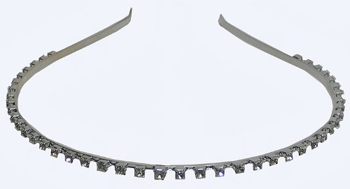 Slender Crystal Headband NF86401-9002s